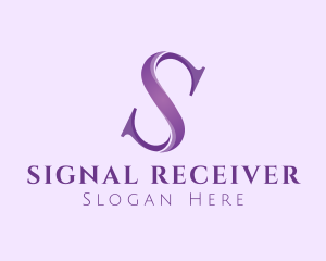 Elegant Modern Letter S logo design