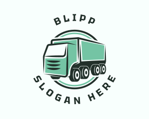 Trailer - Truck Vehicle Transportation logo design