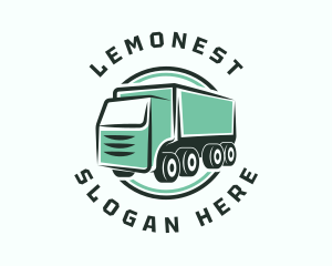 Delivery - Truck Vehicle Transportation logo design