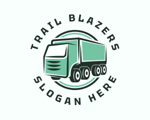 Truck Vehicle Transportation logo design