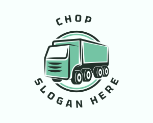 Moving Company - Truck Vehicle Transportation logo design