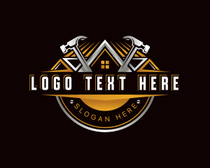 Tradesman - Remodel Hammer Roofing logo design