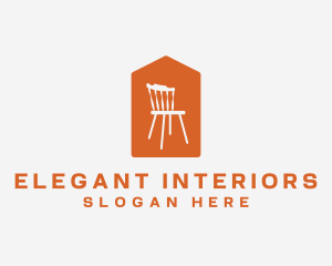 House Furniture Chair logo design