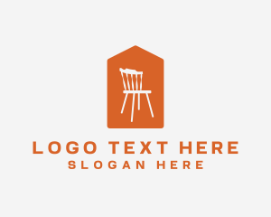 Furniture - House Furniture Chair logo design