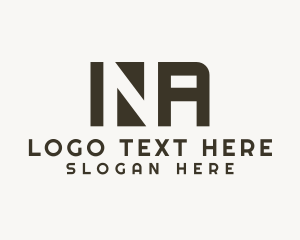 Letter Na - Radio Podcast Network logo design