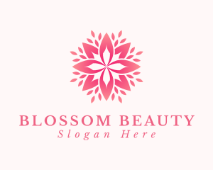 Petals - Pink Flower Petals logo design