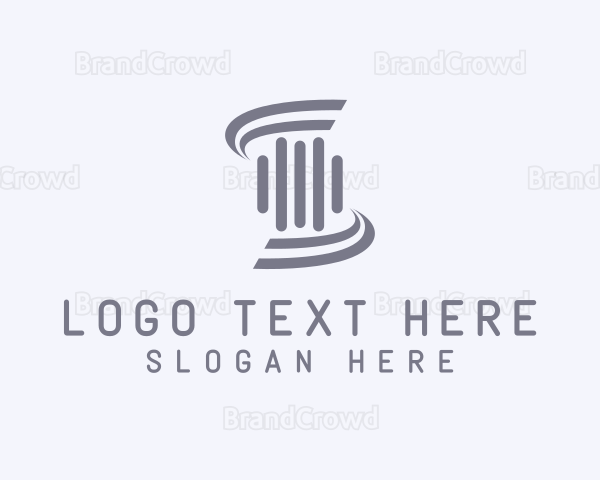 Professional Pillar Column Logo