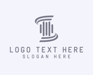 Judicial - Professional Pillar Column logo design