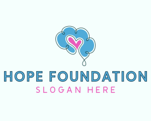 Nonprofit - Brain Mental Heart logo design