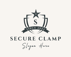 Star Security Shield  logo design