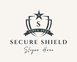 Star Security Shield  logo design