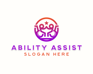 Disability - Disable Charity Foundation logo design