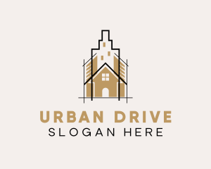 Urban Residence Architecture logo design