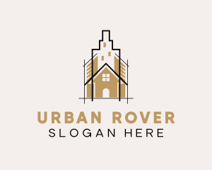 Urban Residence Architecture logo design