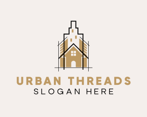 Urban Residence Architecture logo design