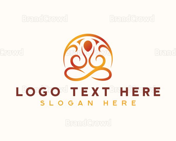 Yoga Healing Meditation Logo