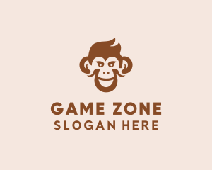 Monkey Clan Game logo design