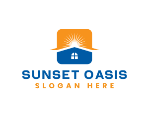 Sunrise Residential Home logo design