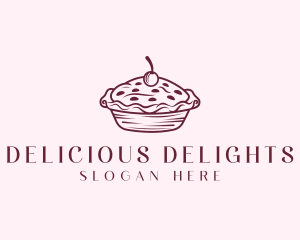 Cheery Pie Cake  logo design