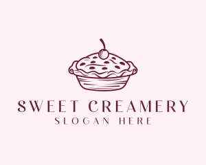 Cheery Pie Cake  logo design