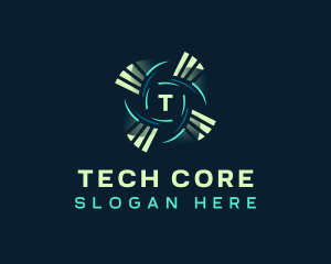 Biotech Software Technology logo design