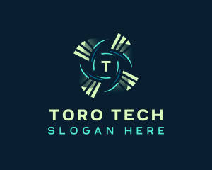 Biotech Software Technology logo design