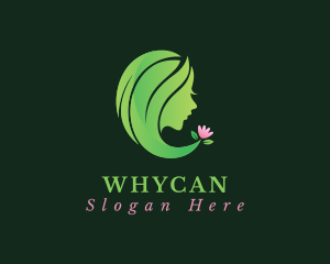 Natural Woman Hair Logo