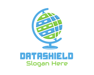 Tech World Globe Logo