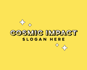 Sparkle Cosmic Star logo design