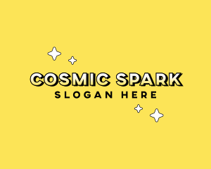 Sparkle Cosmic Star logo design