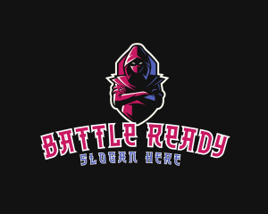 Shadow Battle Ninja logo design