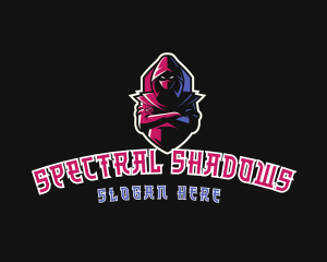 Shadow Battle Ninja logo design