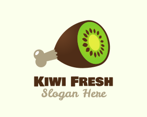 Kiwi Ham Meat logo design