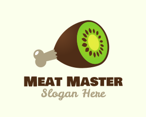 Kiwi Ham Meat logo design