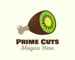 Meat - Kiwi Ham Meat logo design