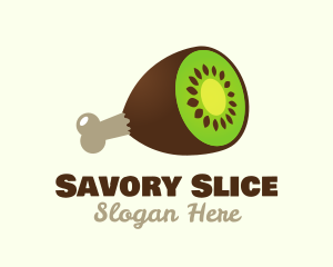 Kiwi Ham Meat logo design