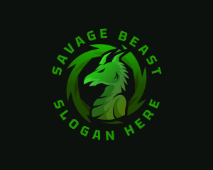 Beast Dragon Monster  logo design