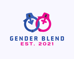 Gender - Adult Gender Handcuffs logo design