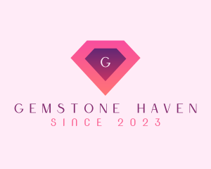Gems - Diamond Gem Jewel Letter logo design