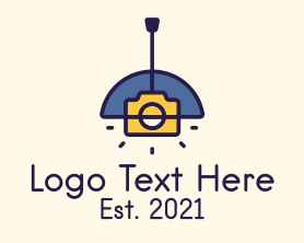 Camera - Camera Lamp logo design