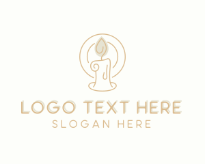 Decor - Wax Candle Boutique logo design