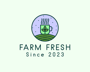 Farm Herbal Tea logo design