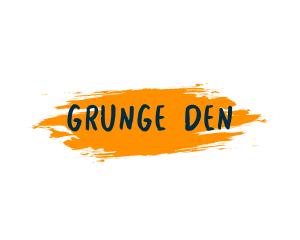 Grunge Paint Wordmark logo design