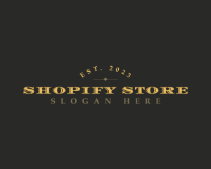 Modern Premium Store logo design