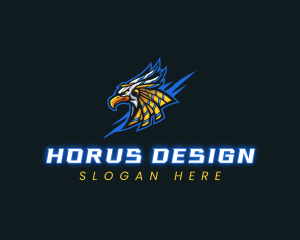 Horus God Gaming logo design