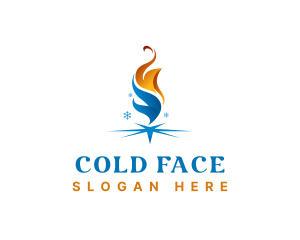 Flaming Cold Ice logo design