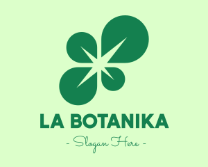 Green - Green Leaf Spark logo design