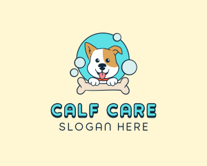 Bubble Bath Dog logo design