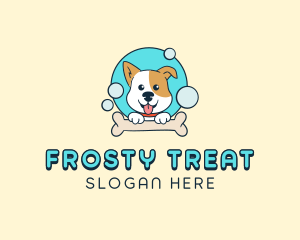 Bubble Bath Dog logo design