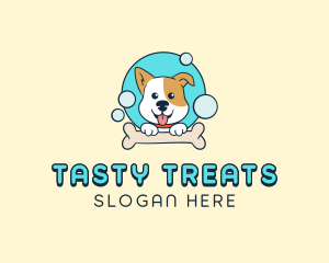 Bubble Bath Dog logo design